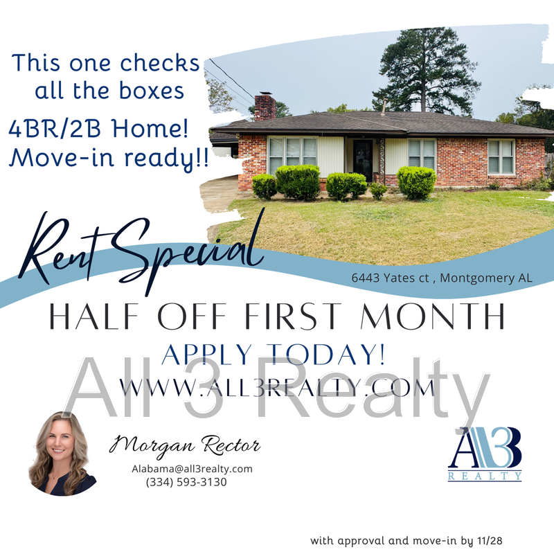 HALF OFF FIRST MONTH  – 4-Bedroom Beauty! property image