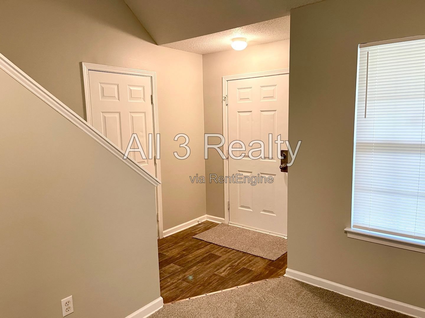 Charming 3-bedroom, 2.5-bath home in McDonough, GA featuring comfortable carpeted living spaces and ceiling fans throughout. property image